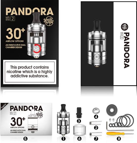 tank pandora mtl silver ss